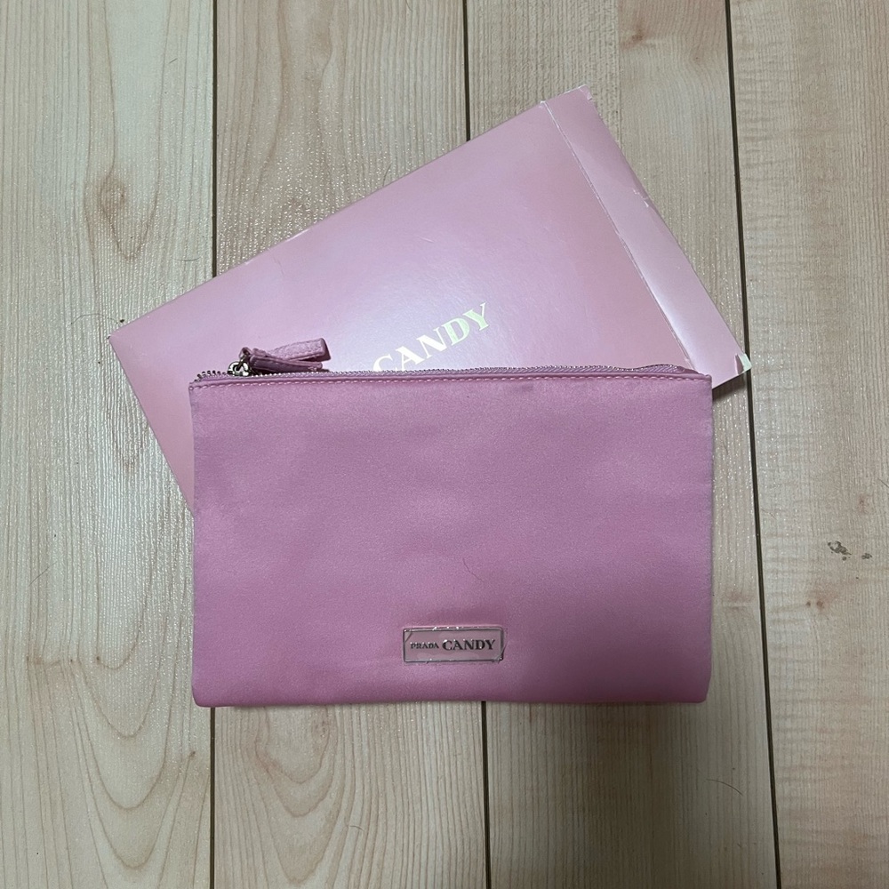 Prada makeup bag